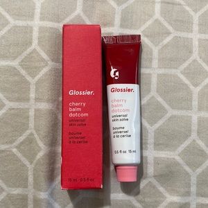 brand NWT glossier cherry balm.com